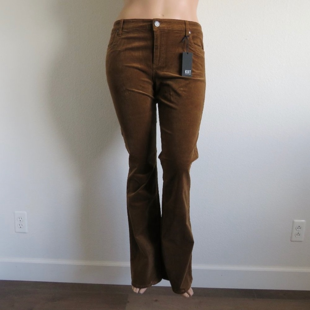 KUT from the KLOTH Jeans Women's Bootcut Corduroy Plus Size 18 x 34 NWT